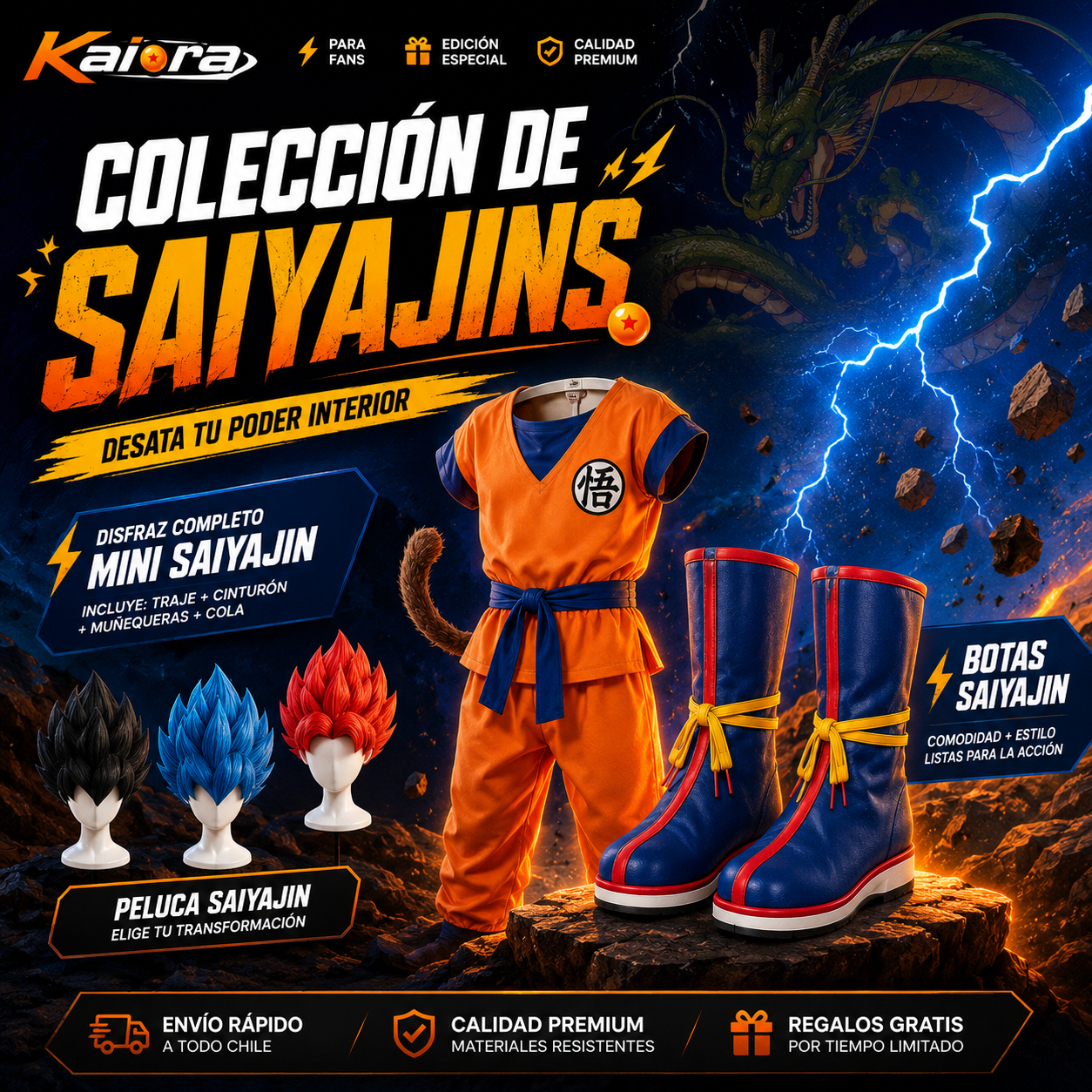 Colección De Sayayins
