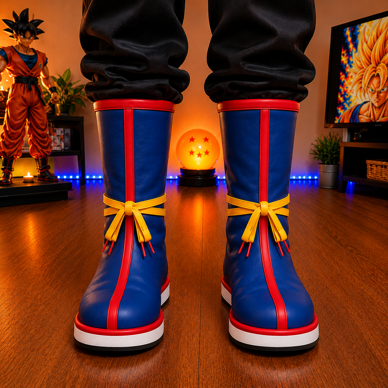 Botas Super Saiyayin