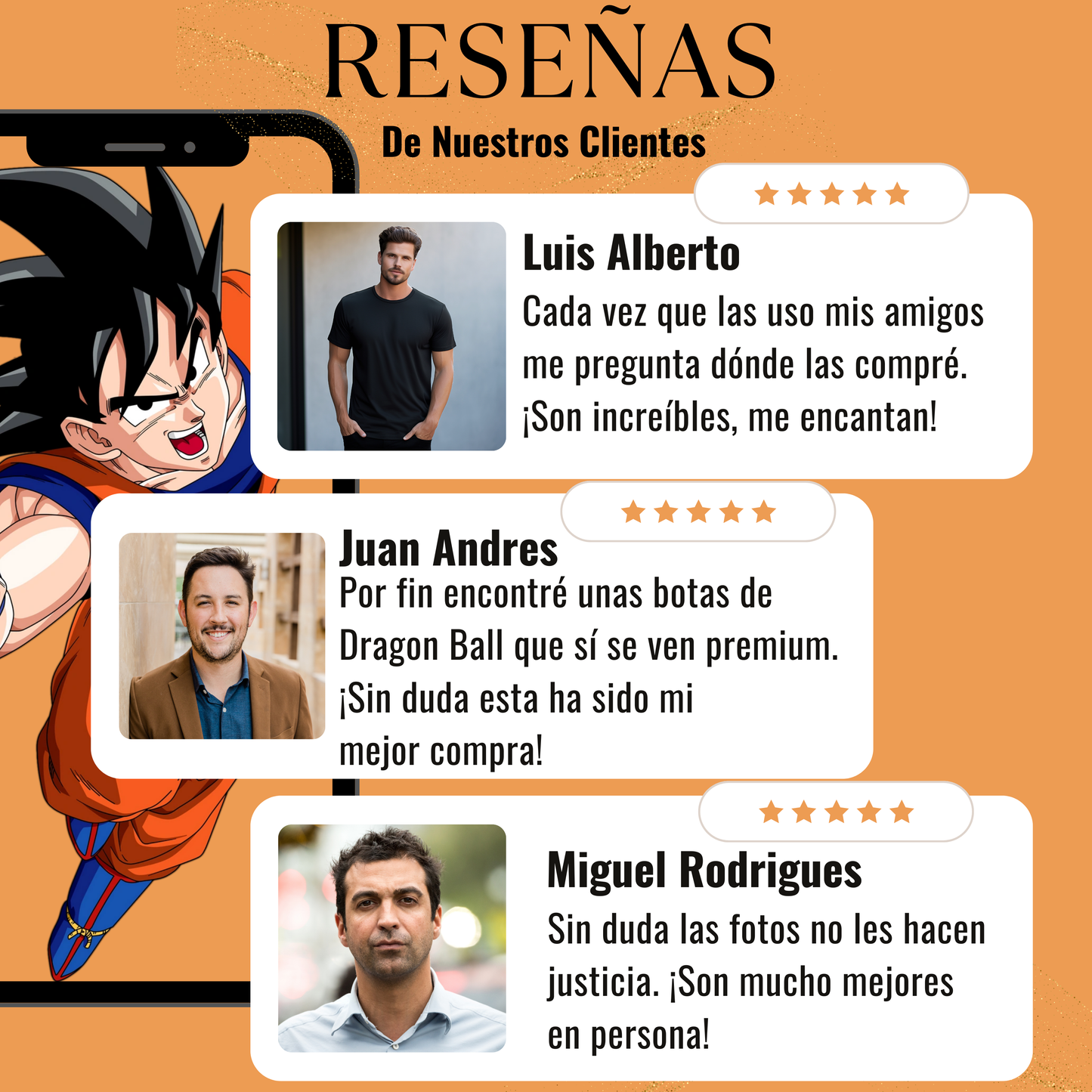 Botas Super Saiyayin